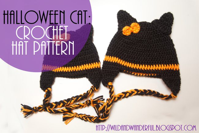 Halloween Cat | Crochet Hat Pattern {free!}