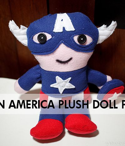 Captain America Plush Doll | Free Pattern!