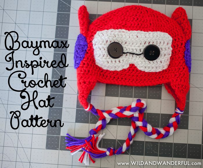 Baymax Inspired Hat, Free Crochet Pattern
