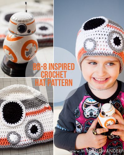BB-8 Inspired Hat :: Free Crochet Pattern