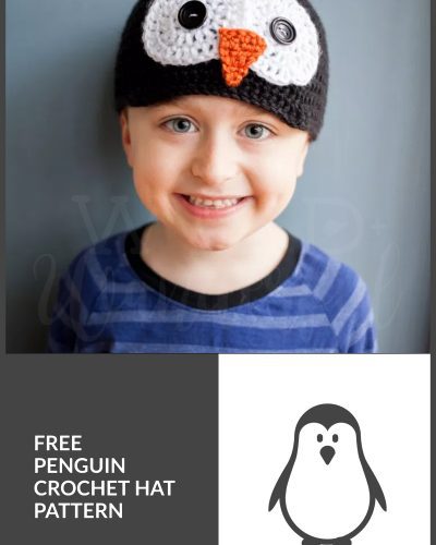 Penguin Hat :: Free Crochet Pattern (All Sizes!)