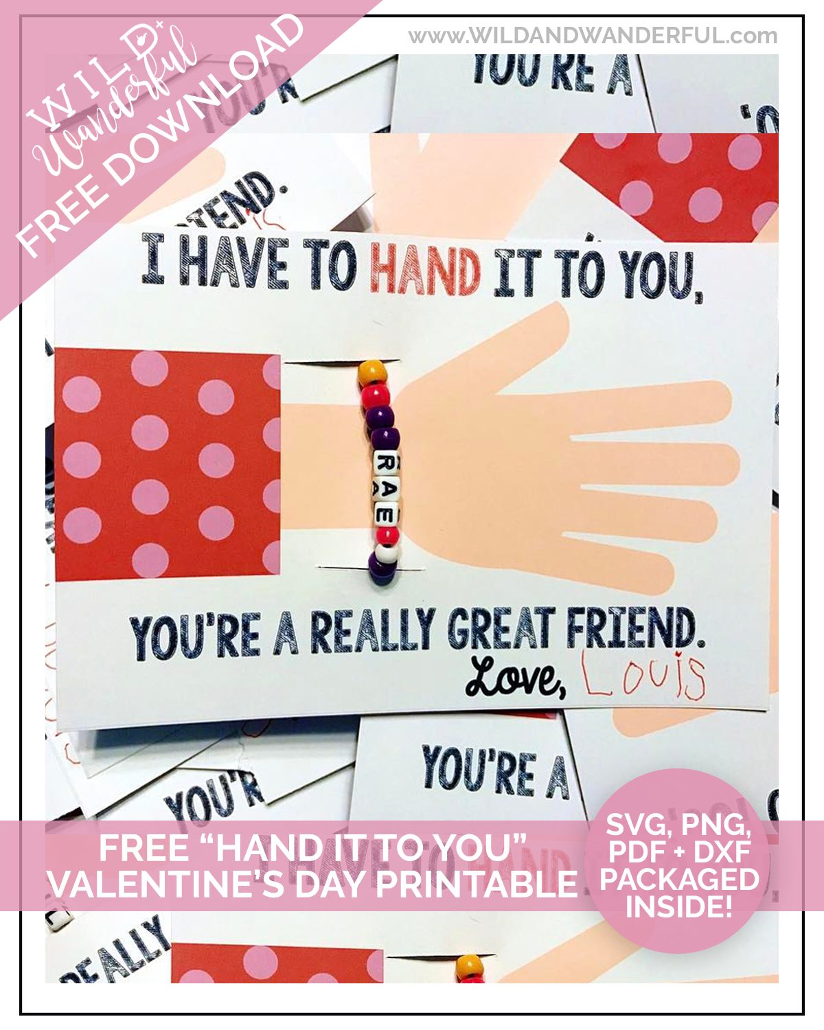 Friendship Bracelet Cards