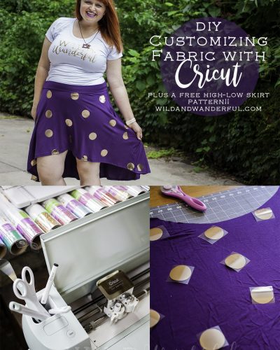 Customizing Fabric with Cricut (and a FREE skirt pattern!)