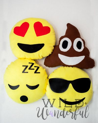 Emoji Pillows :: 2017 Holiday Freebies with Patterns for Pirates