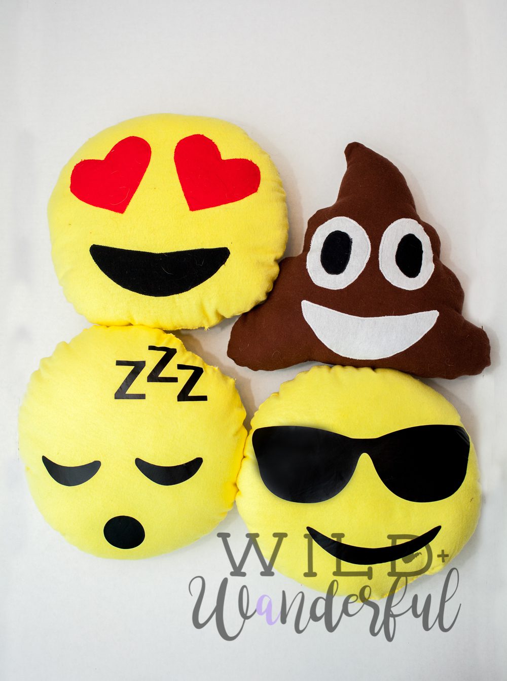 Emoji Pillows :: 2017 Holiday Freebies with Patterns for Pirates | Wild ...