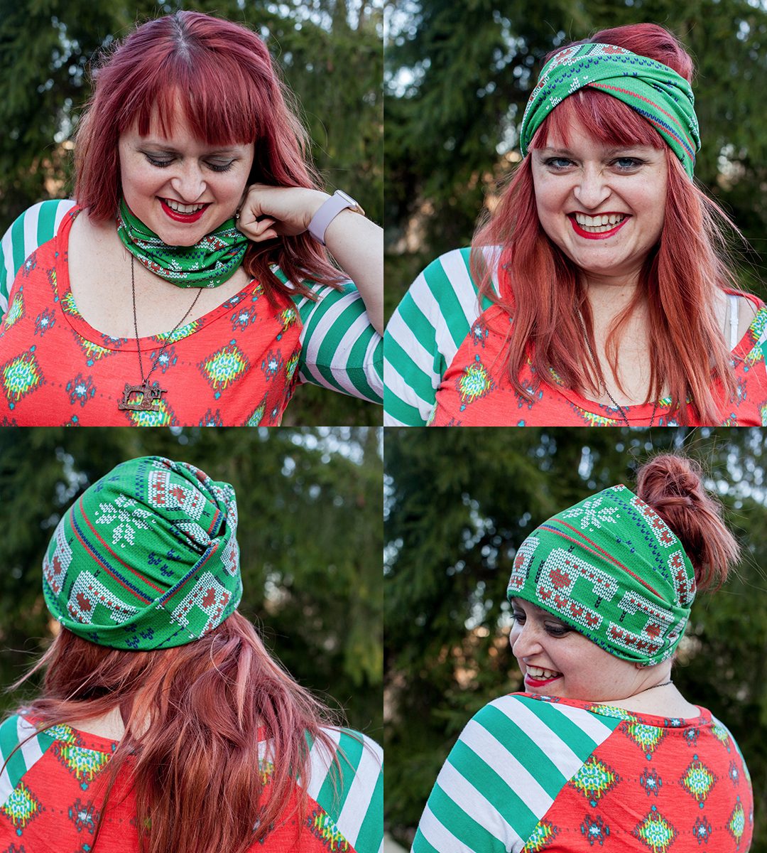 Slouchy Headwarmer :: 2017 Holiday Freebies with Patterns for Pirates