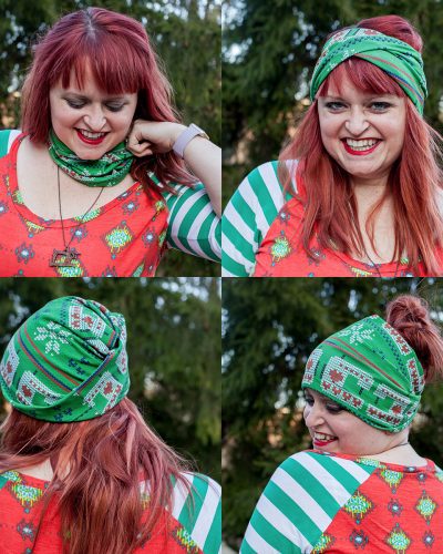 Slouchy Headwarmer :: 2017 Holiday Freebies with Patterns for Pirates