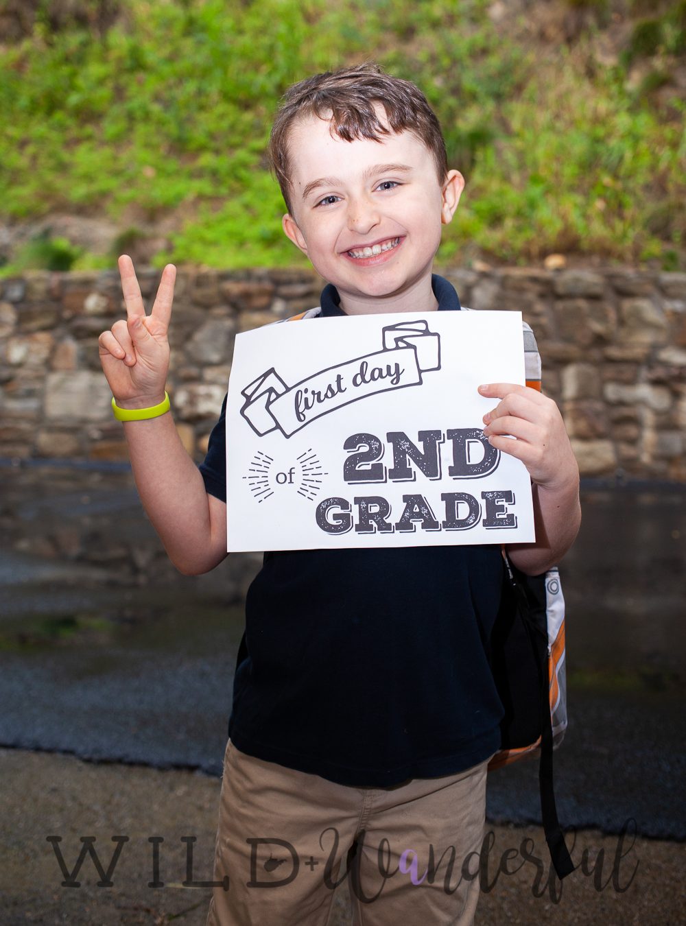 First Day of 2nd Grade!
