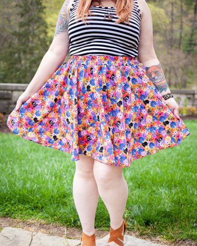 The Voyager Skirt :: Star Wars Style | A New FREEBIE Circle Skirt Pattern, by Wild + Wanderful!