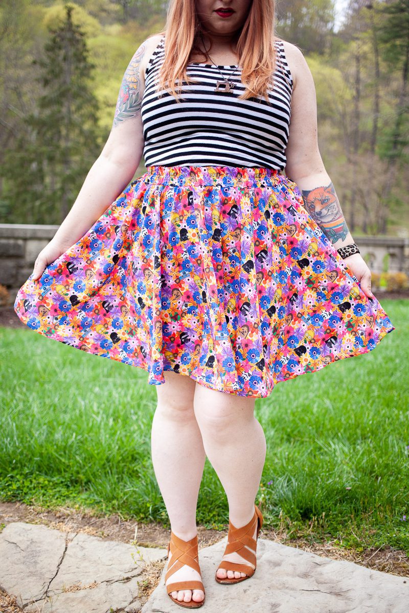The Voyager Skirt :: Star Wars Style | A New FREEBIE Circle Skirt Pattern, by Wild + Wanderful!