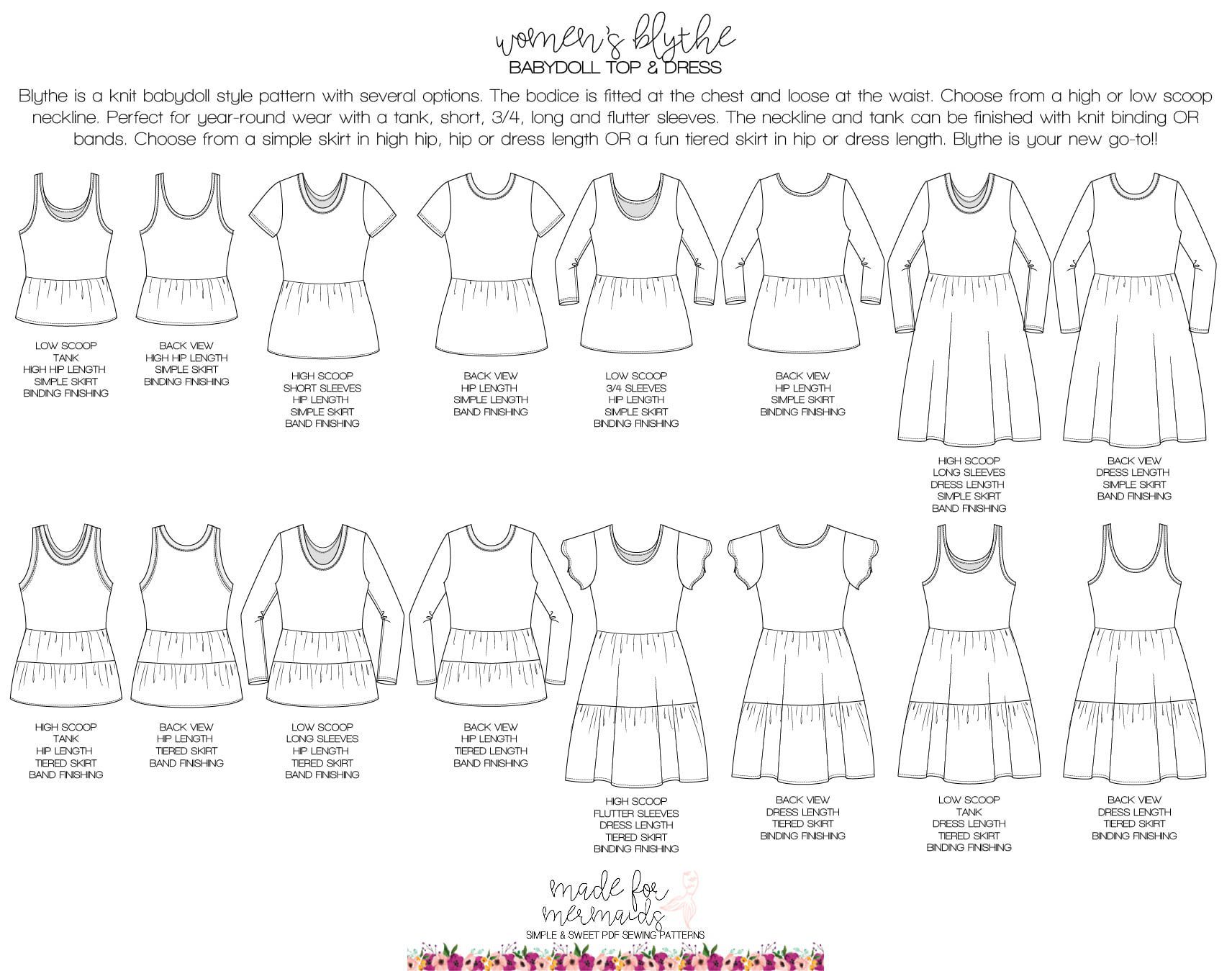 A Candy-Striped Blythe Babydoll Top by Made for Mermaids | Wild+Wanderful