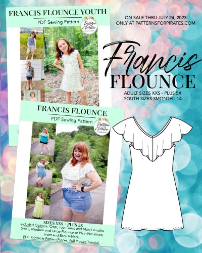 Francis Flounce by Patterns for Pirates
