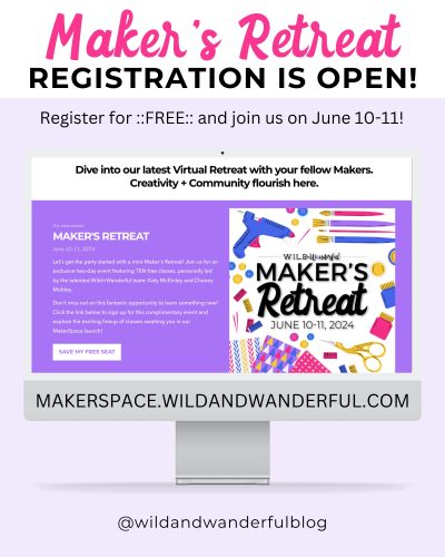 Unleash Your Creativity: Registration Now Open for the Maker’s Retreat 2024!
