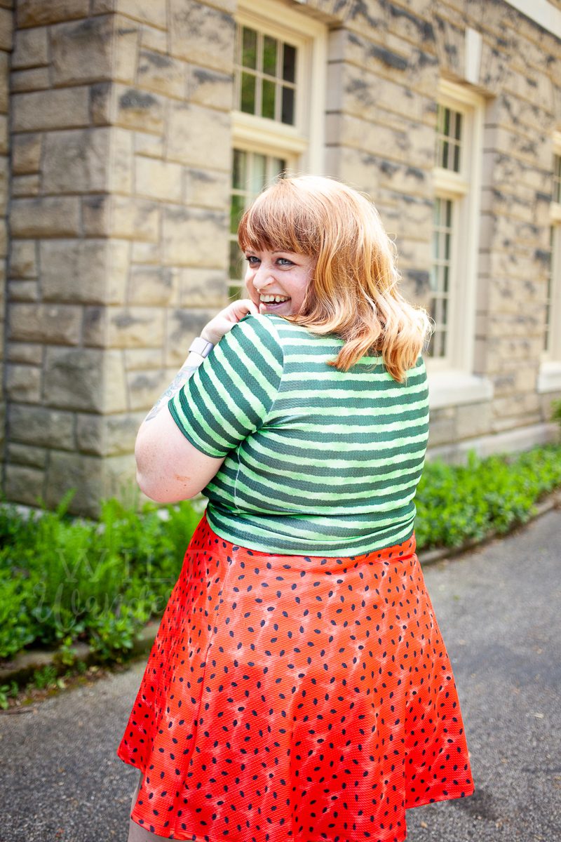 Stitching Up a Slice of Summer with My Watermelon-Themed Charleston Dress